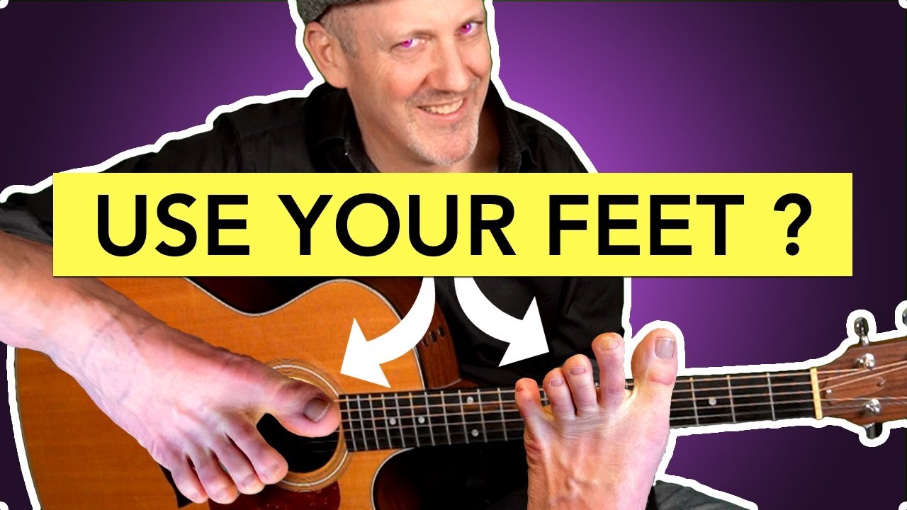 how-to-play-guitar-with-your-feet-adam-rafferty-guitar-lesson-adam